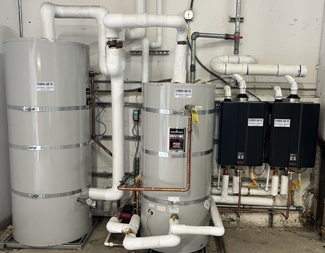 Commercial water heater installation and repair