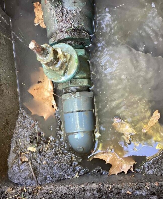 Emergency Plumbing Valve Leak