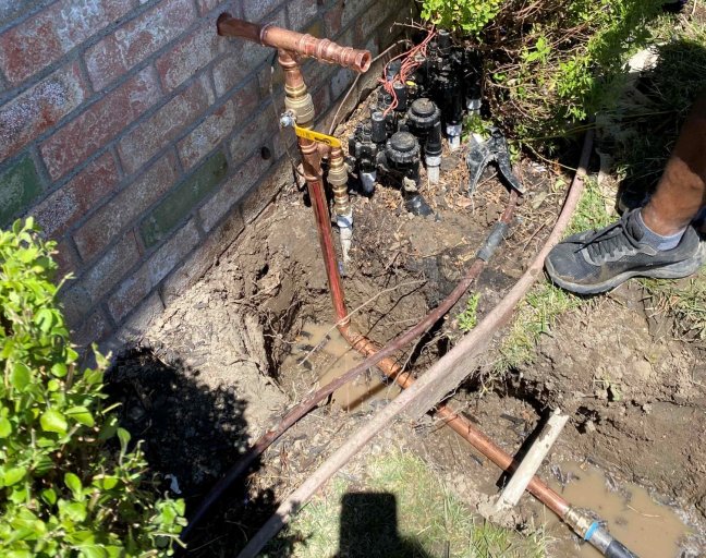 Water line installation and repair