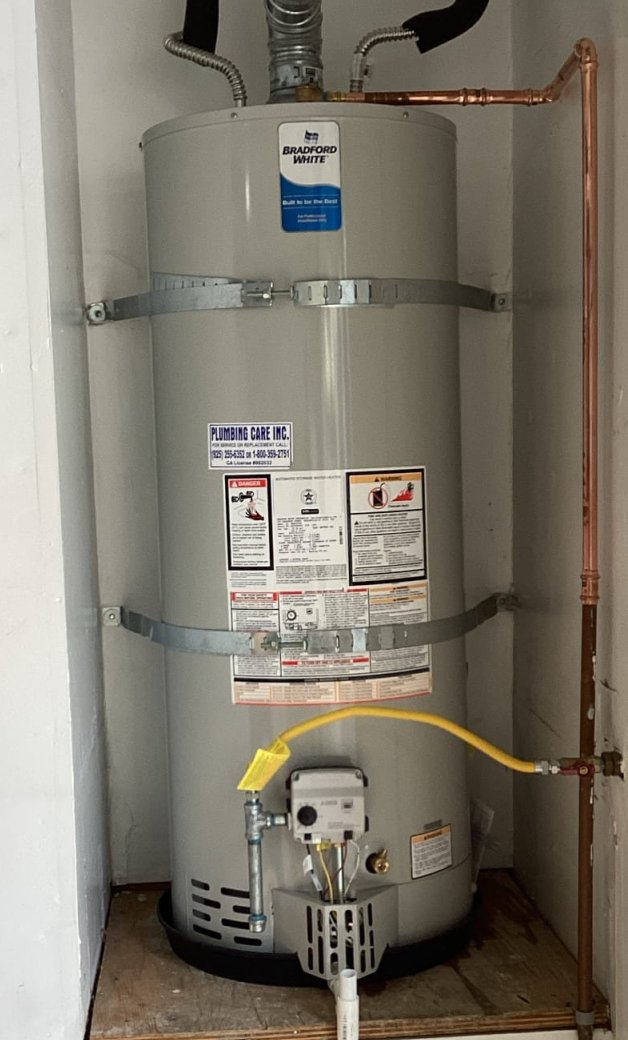 Traditional Water Heater Installation