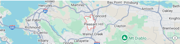 Service Location Pleasant Hill Map Image