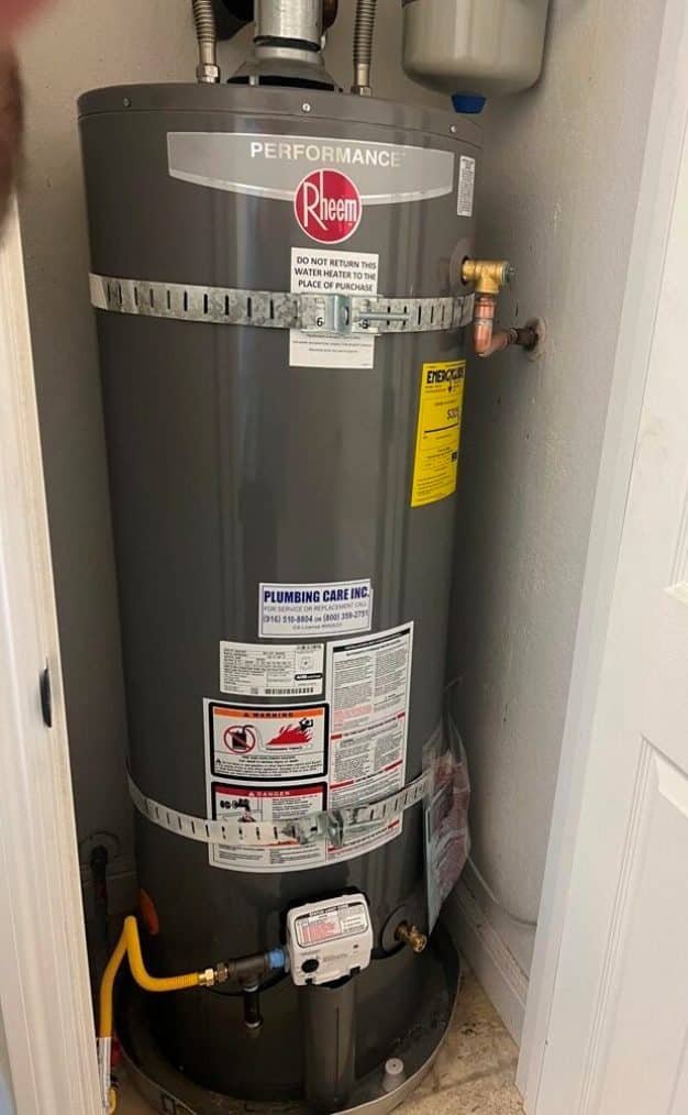 Rheem Water Heater Installation